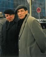 Михаил Генделев и Леонид Гиршович. Ганновер,1998 г.